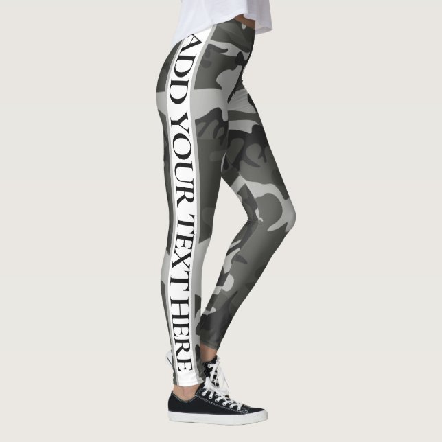 Leggings Personalizable Añadir tu texto (Derecha)