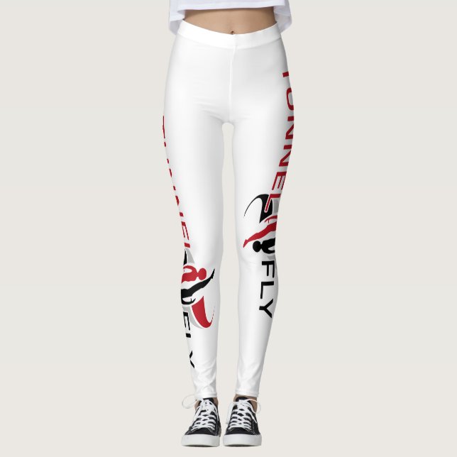 Leggings Personalizable deportivo para cualquier texto (Anverso)