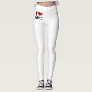 Leggings Personalizable Día de San Valentín Amo Personaliza