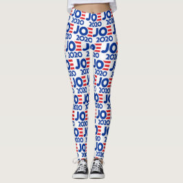 Leggings Personalizable Joe Biden 2020 Antecedentes Yoga