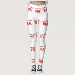 LEGGINGS PERSONALIZABLE MODERNO ESTILO BLANCO VERIFICADO MA