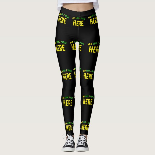 LEGGINGS PERSONALIZABLE MODERNO ESTILO NEGRO VERIFICADO MAR (Anverso)