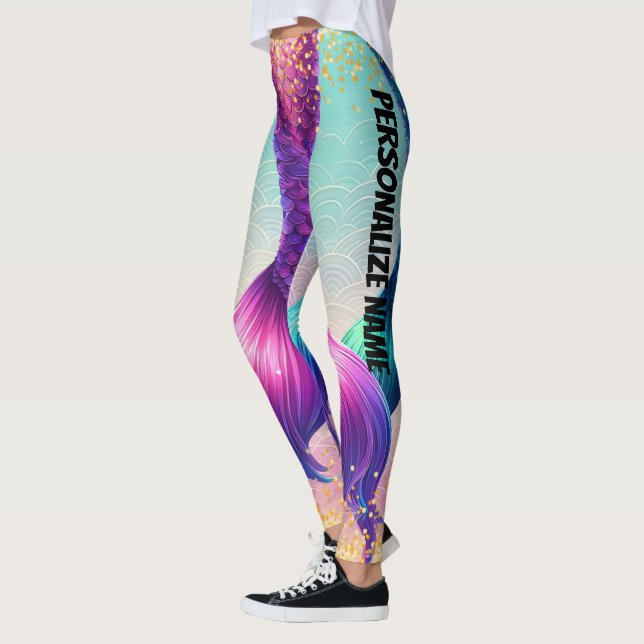 Leggings PERSONALIZACIÓN DE Sirena (Izquierda)