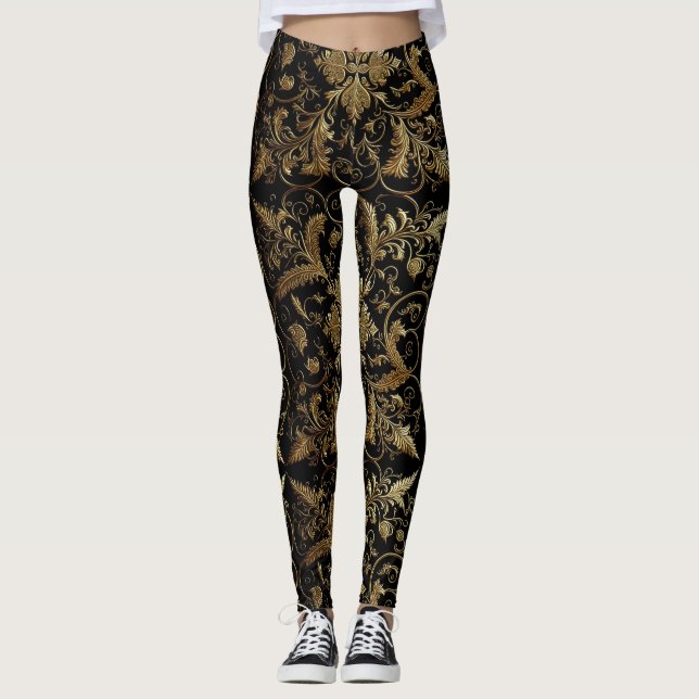 Leggings Personalizadas con Impresión Total (Anverso)