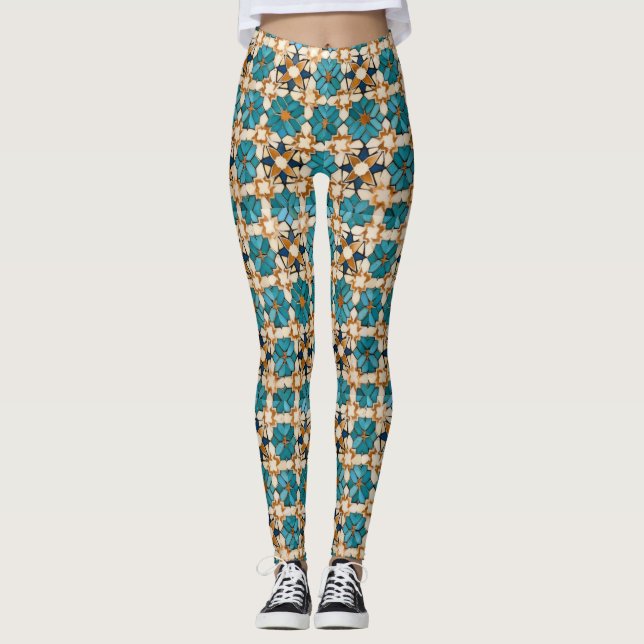 Leggings Personalizadas con Impresión Total (Anverso)