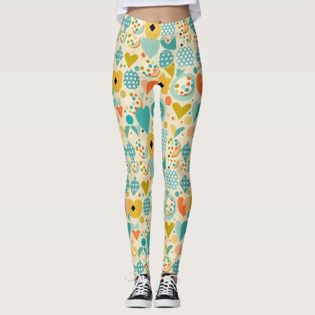Leggings Personalizadas con Impresión Total (Anverso)