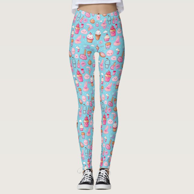 Leggings Personalizadas con Impresión Total (Anverso)