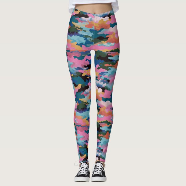 Leggings Personalizadas con Impresión Total (Anverso)