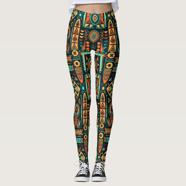 Leggings Personalizadas con Impresión Total (Anverso)