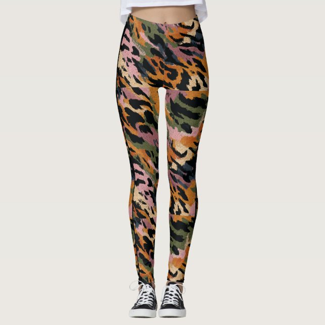 Leggings Personalizadas con Impresión Total (Anverso)