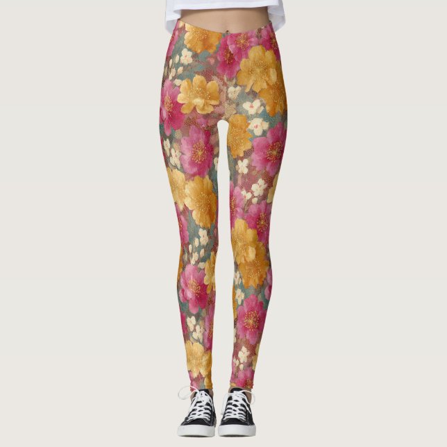 Leggings Personalizadas con Impresión Total (Anverso)