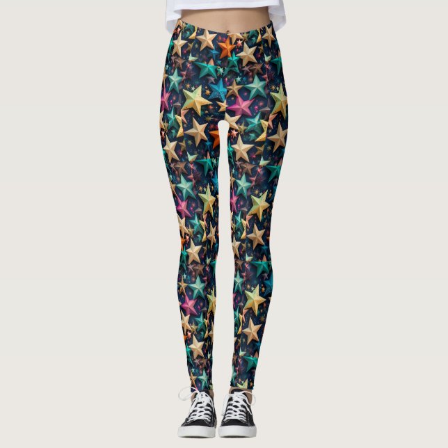 Leggings Personalizadas con Impresión Total (Anverso)
