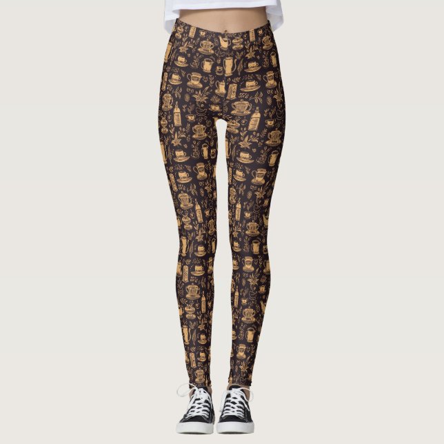 Leggings Personalizadas con Impresión Total (Anverso)