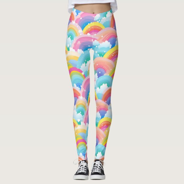 Leggings Personalizadas con Impresión Total (Anverso)