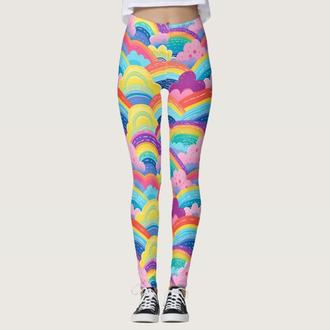 Leggings Personalizadas con Impresión Total (Anverso)