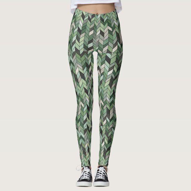 Leggings Personalizadas con Impresión Total (Anverso)