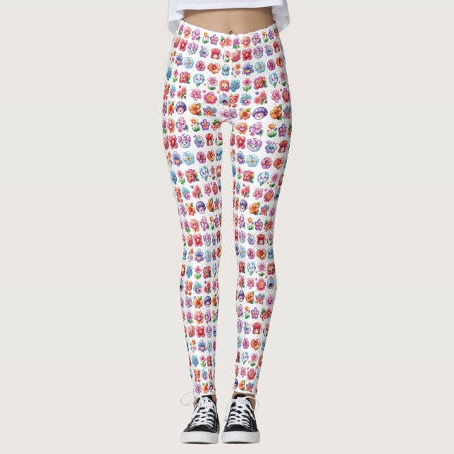 Leggings Personalizadas con Impresión Total (Anverso)