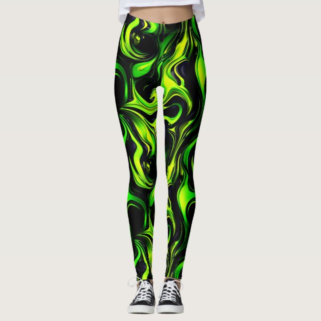 Leggings Personalizadas con Impresión Total (Anverso)