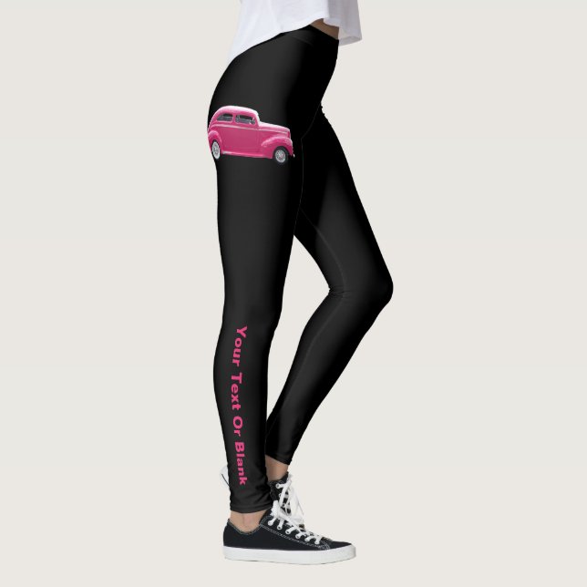 Leggings Personalizado 1940 Famoso americano Make Sedan (Derecha)