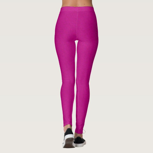 Leggings Personalizado Añadir texto de imagen mujeres Borde (Reverso)