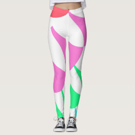 Leggings Personalizado Arcoiris Blanco Escala Leyendas