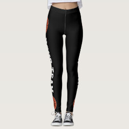 Leggings Personalizado Baloncesto nombre equipo y número de