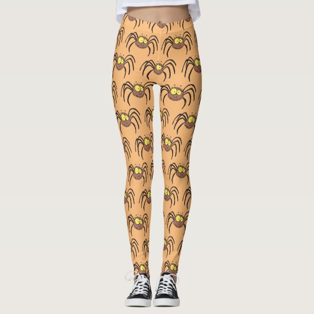 Leggings Personalizado de araña adorable (Anverso)