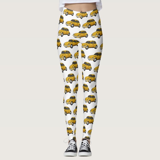 Leggings Personalizado de coche clásico (Anverso)