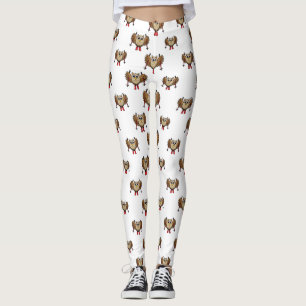 Leggings Personalizado de esquiar de búho