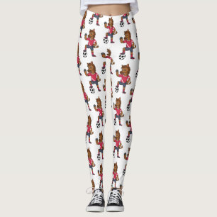 Leggings Personalizado de fútbol divertido y divertido