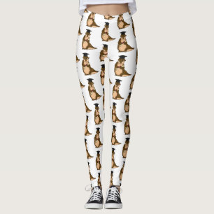Leggings Personalizado de graduación de pangolin lindo