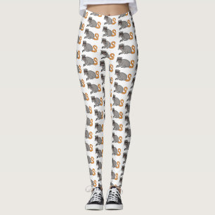 Leggings Personalizado de ilustracion del emperador cutto T