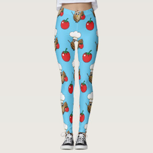 Leggings Personalizado de Lechuza Cocina