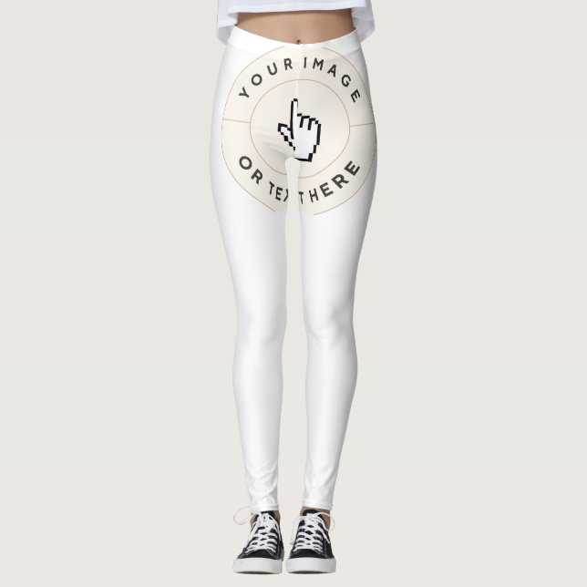 Leggings Personalizado de leyenda (agregar imagen/texto) (Anverso)