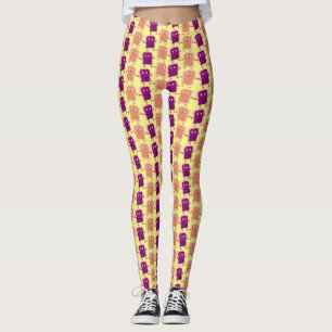 Leggings Personalizado de mantequilla de cacahuate y sandwi