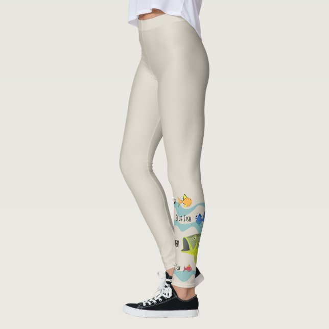 Leggings Personalizado de Pesca de Bass (Izquierda)