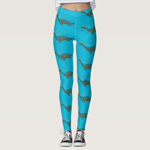 Leggings Personalizado de plesiosaurios monstruo del mar