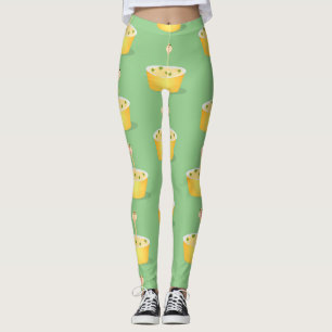 Leggings Personalizado de serpientes de fideos de pelo hues