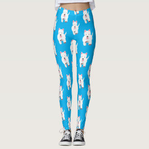 Leggings Personalizado de tierra de montaña blanca y blanca