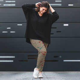 Leggings Personalizado Fox de modo oscuro