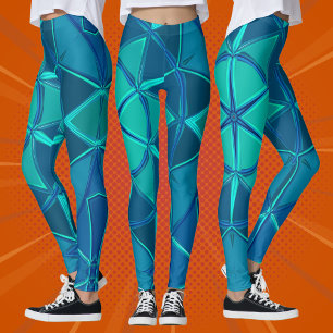 Leggings Personalizado Mandala Blue