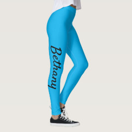 Leggings Personalizado personalizado de Aqua XS (0-2) a XL