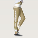 Leggings Personalizado personalizado hecho<br><div class="desc">Leyendas hechas por Personalizados fáciles de personalizar de Ricaso - añada su propio texto - cambie el color de fondo y el color del texto y el tipo de letra haciendo clic en el personalizar</div>