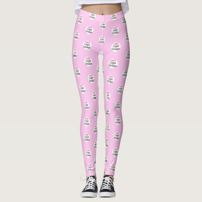 Leggings Personalizado profesional de negocios de moda Rosa (Anverso)