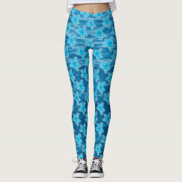 Leggings Personalizado Starfish Azul
