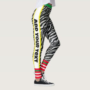 Leggings Personalizado texto l Diseño moderno l Impresión a