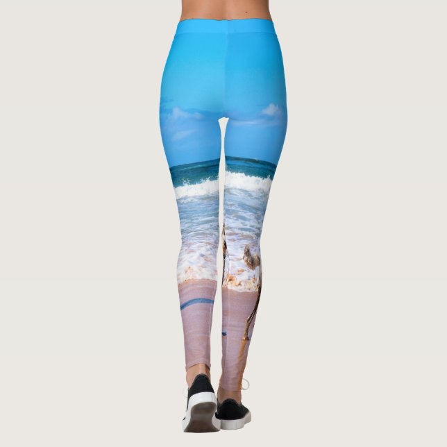 Leggings Personalizado Tus Leyendas de fotos favoritas (Reverso)