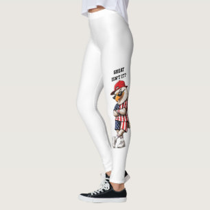 Leggings personalizados divertidos y patrióticos d