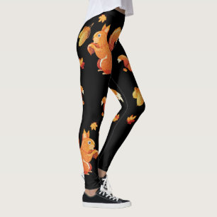 Leggings Personalizar Cute Squirrel