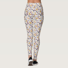 Leggings Personalizar Patrón Botánico